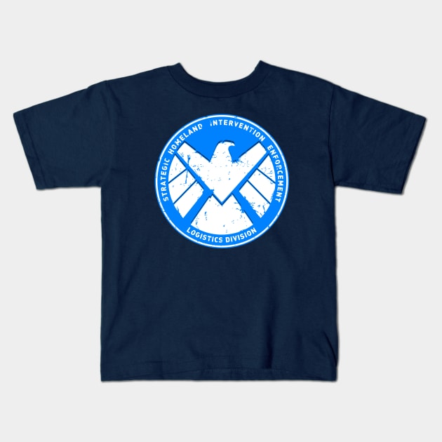 S.H.I.E.L.D. Kids T-Shirt by TigerHawk